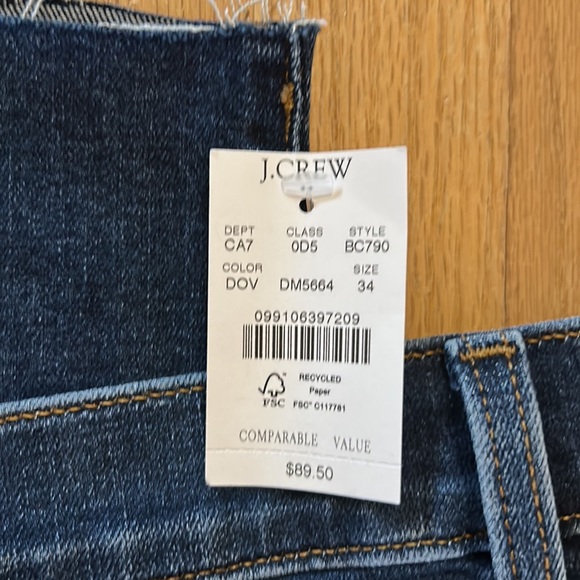 J Crew Blue Jeans - Picture 4 of 5